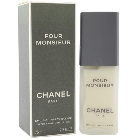 chanel pour monsieur for sale|chanel allure after shave moisturizer.